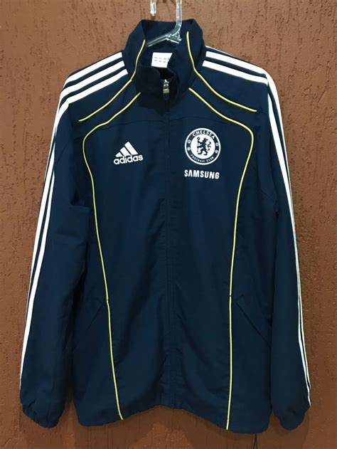 casaco chelsea azul adidas antigo|adidas casaco negro.